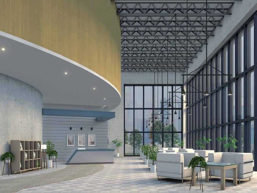 QRコード受付システムの導入メリットとは?「APOTORO」が企業から選ばれる理由も解説-オフィスエレベータホール